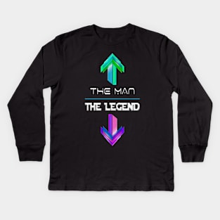 The Man, The Legend Kids Long Sleeve T-Shirt